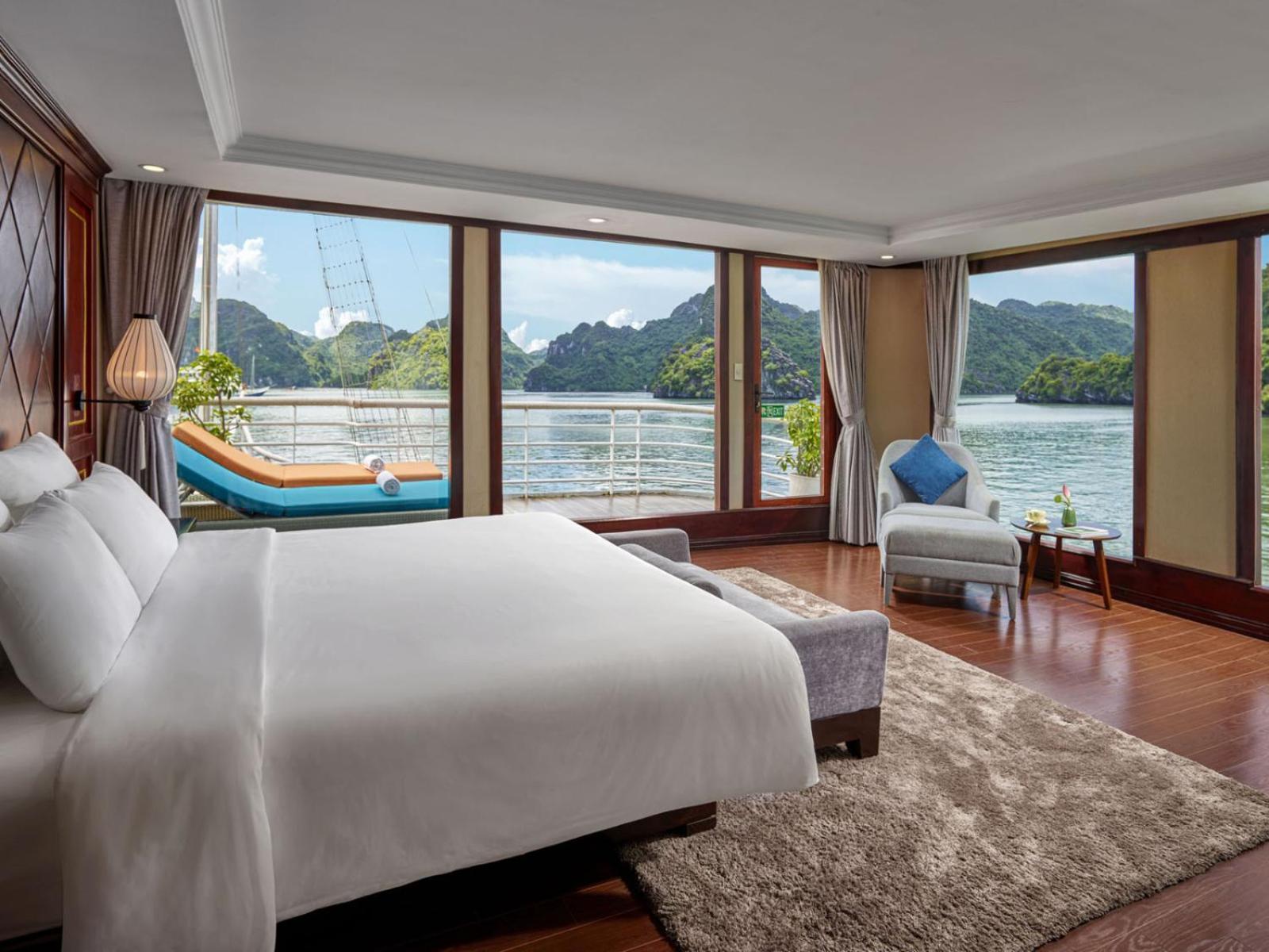 Halong Luxury Cruise Hotel Ха Лонг Екстериор снимка
