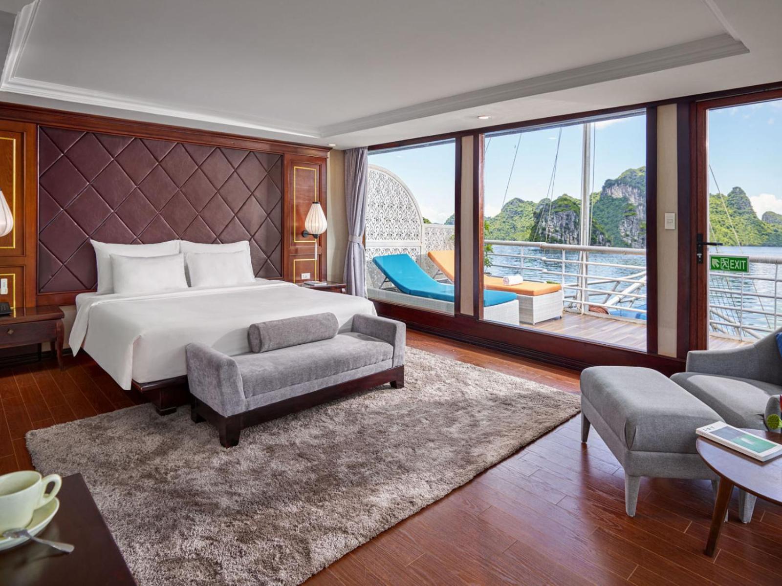 Halong Luxury Cruise Hotel Ха Лонг Екстериор снимка
